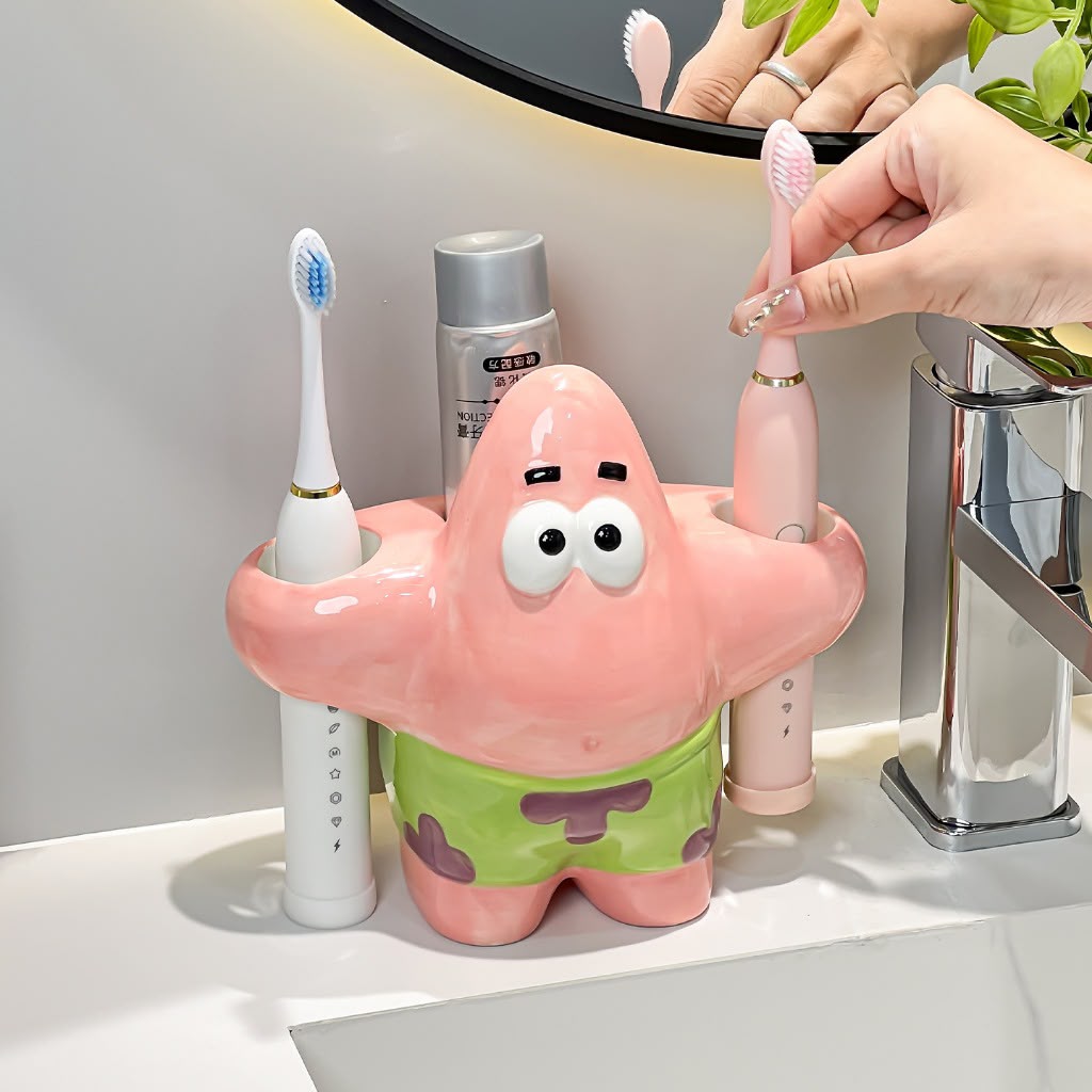 Patrick Star Toothbrush & Toothpaste Holder - SpongeBob SquarePants