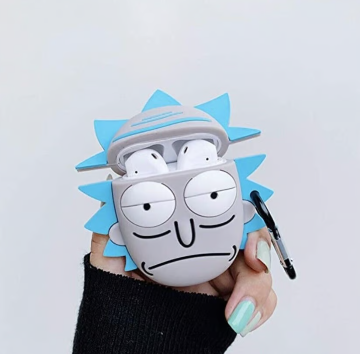 Rick and morty airpod pro case