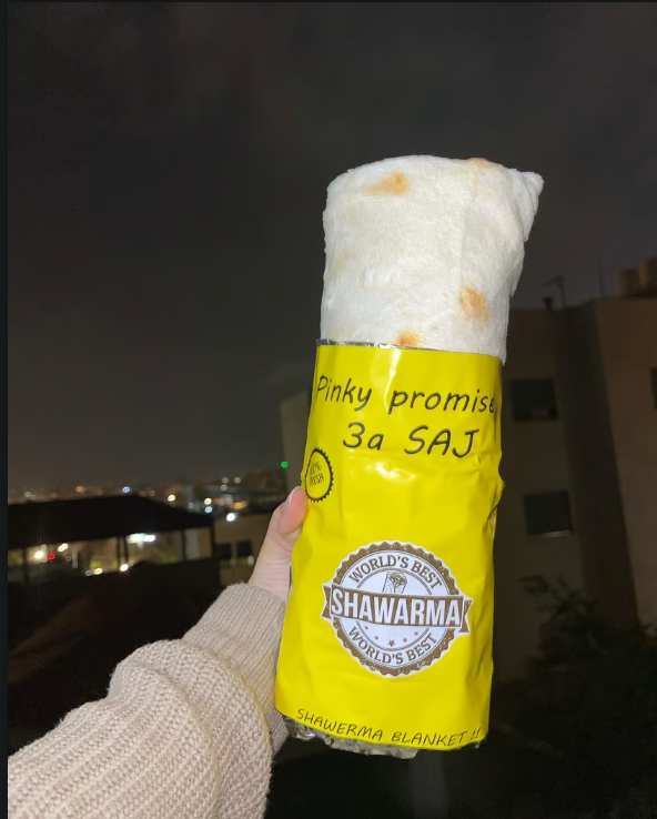 baby mini shawarma blanket