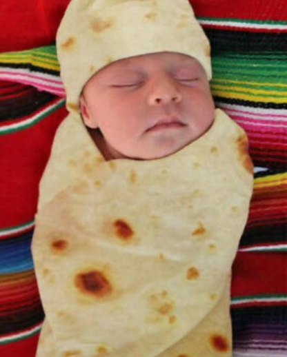 baby mini shawarma blanket