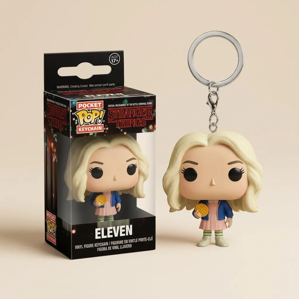 Stranger Things - Eleven Keychain
