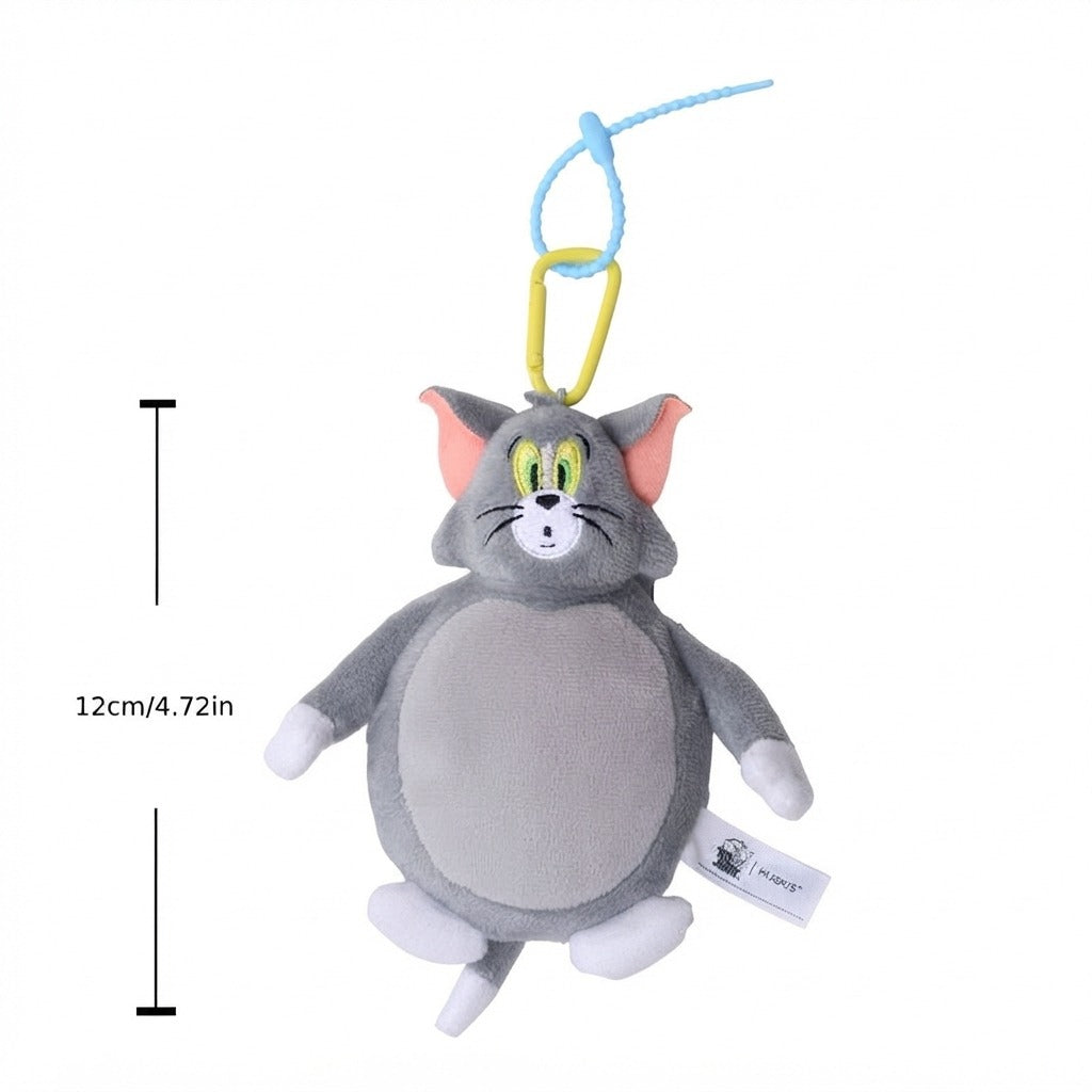Tom and Jerry Plush Funny Keychain - 12 CM