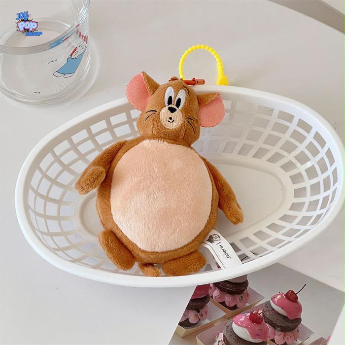 Tom and Jerry Plush Funny Keychain - 12 CM
