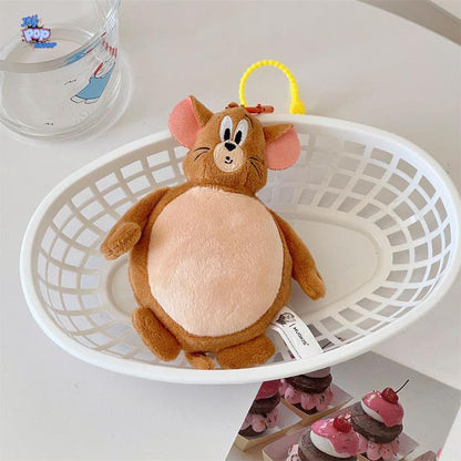 Tom and Jerry Plush Funny Keychain - 12 CM