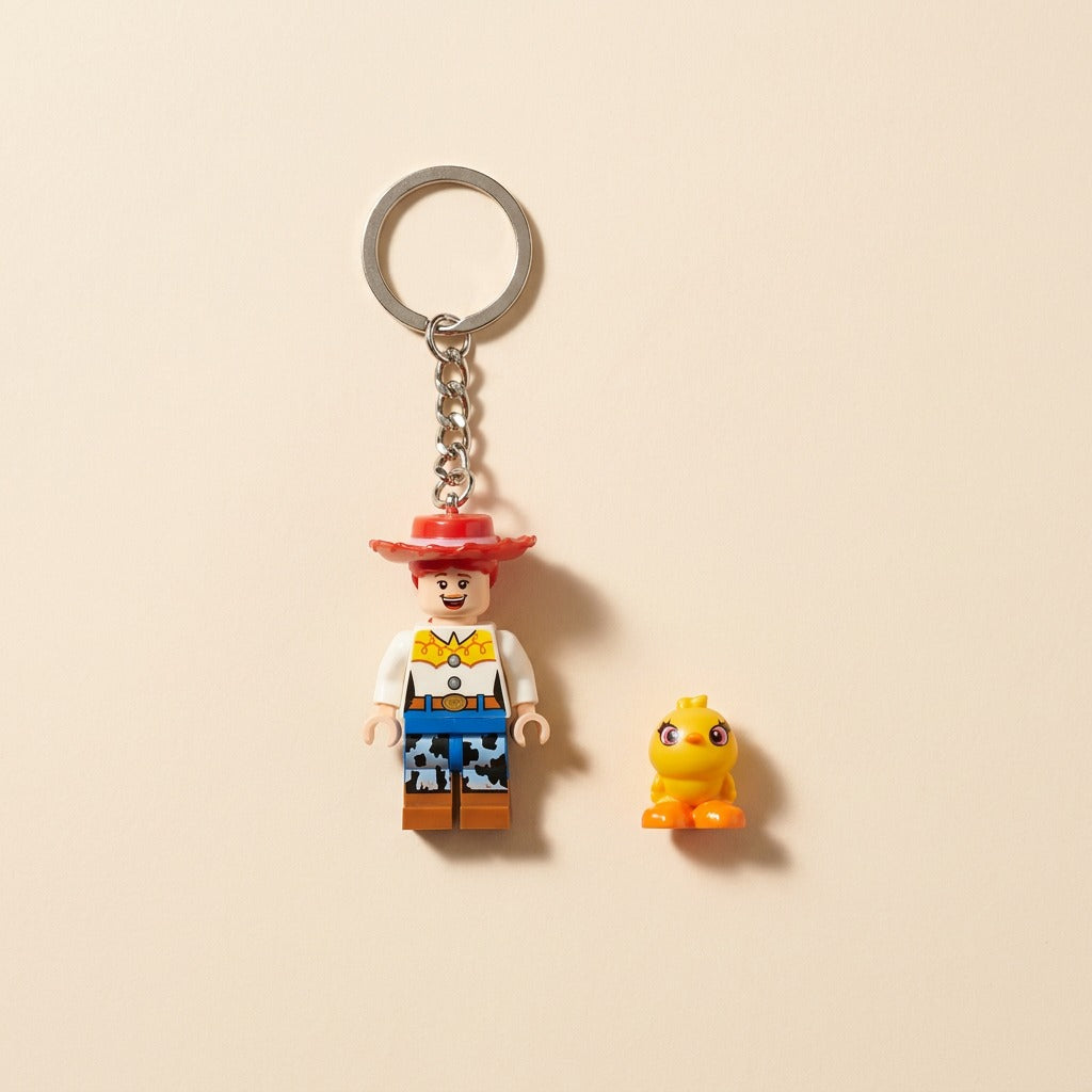 Toy Story Mini Figure Keychains – Woody with Forky, Buzz Lightyear & Jessie Keyring Collection