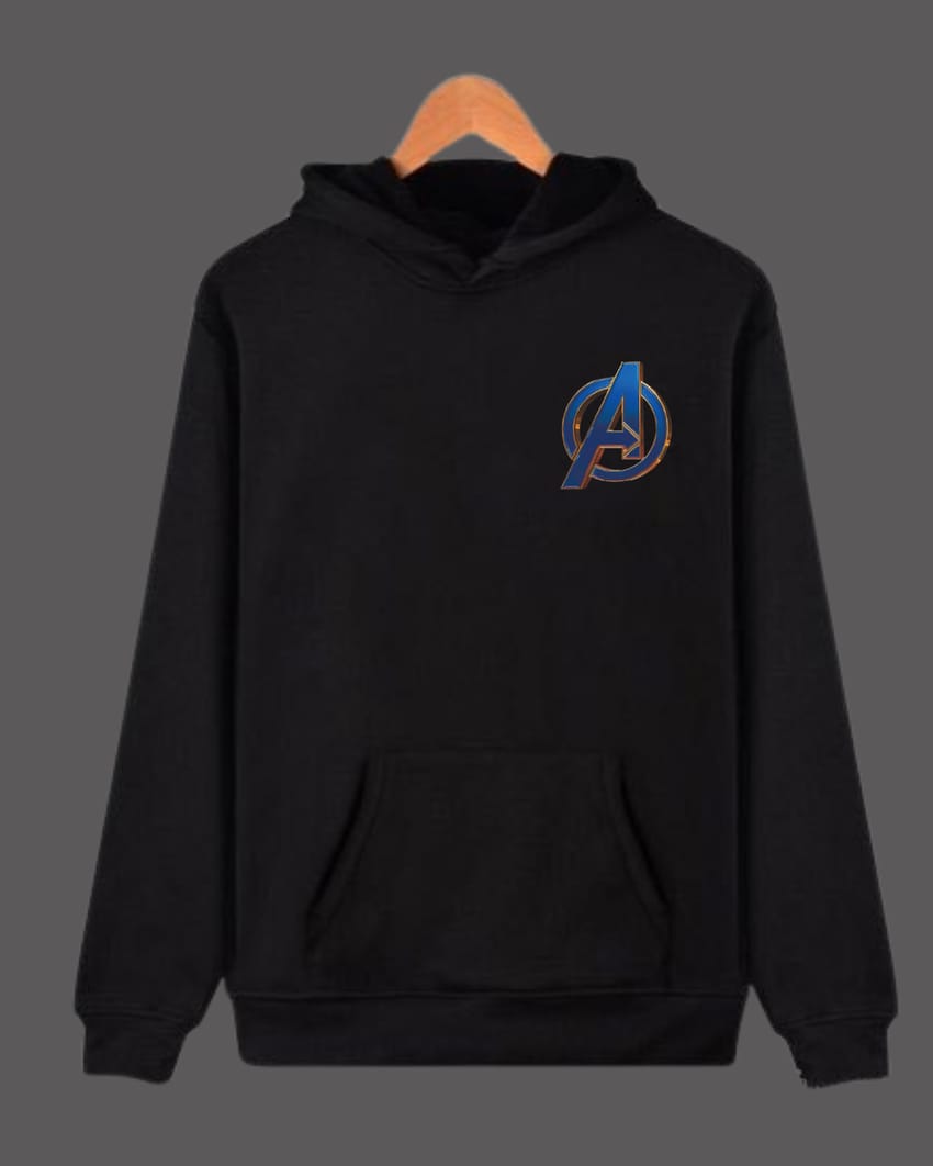 Avengers Blue Logo Hoodie