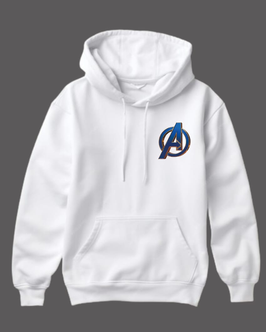 Avengers Blue Logo Hoodie