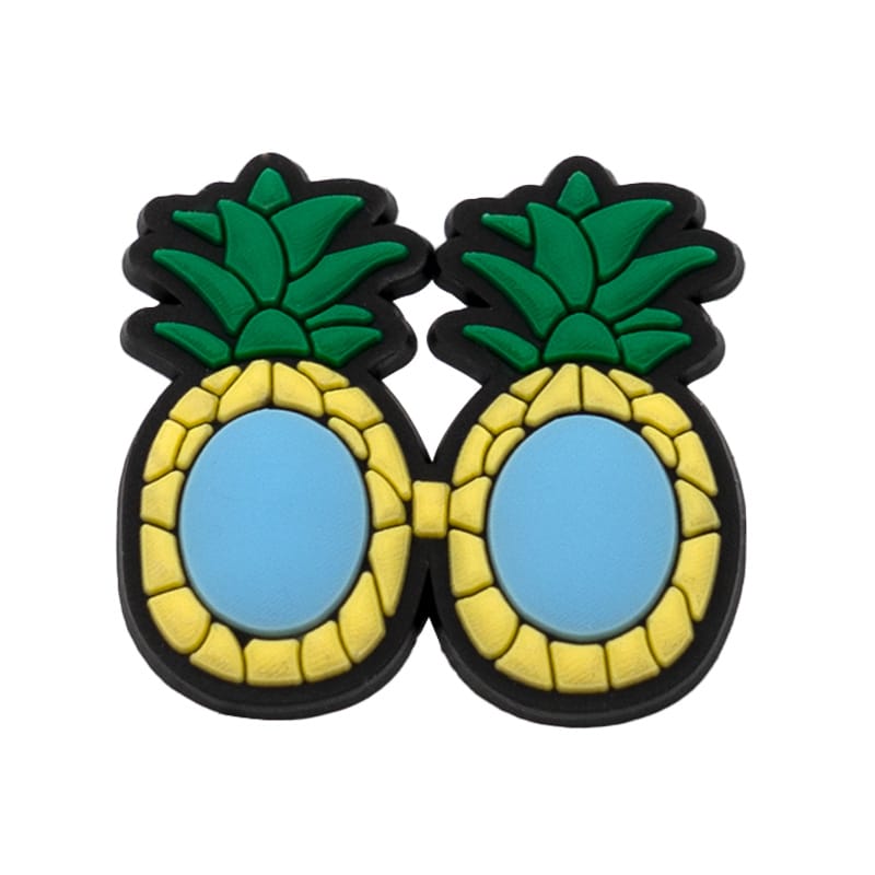 pineApple Glass crcs charms