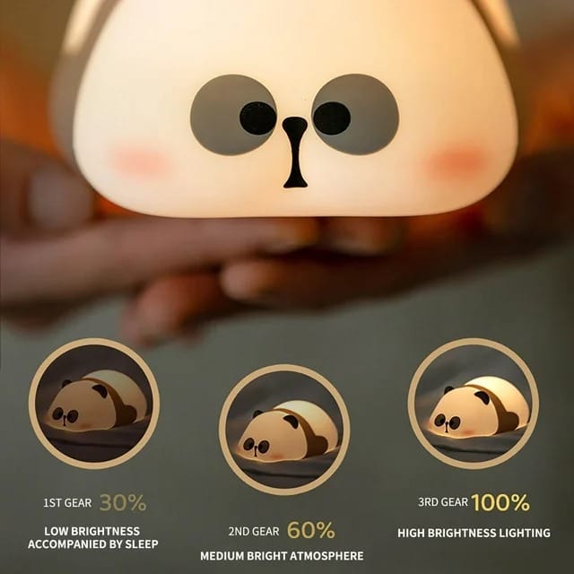 Panda Lamp light