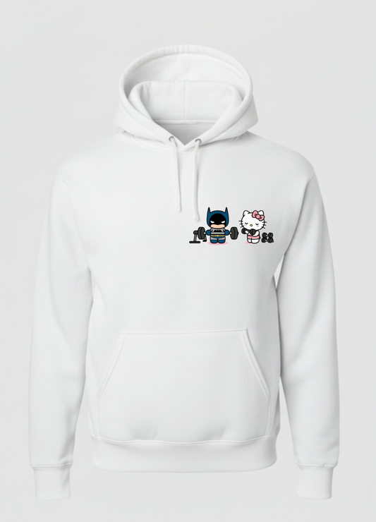 Batman and Hello kitty Hoodie
