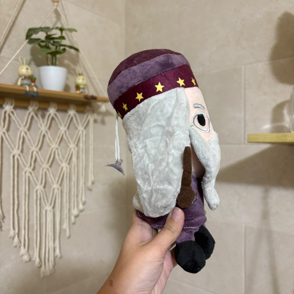 Albus Dumbledore Plush Doll – Cute Wizard Headmaster Stuffed Toy & Desk Decor