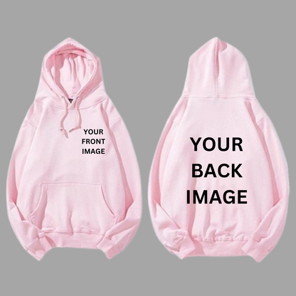 Custom Image Hoodie front and back