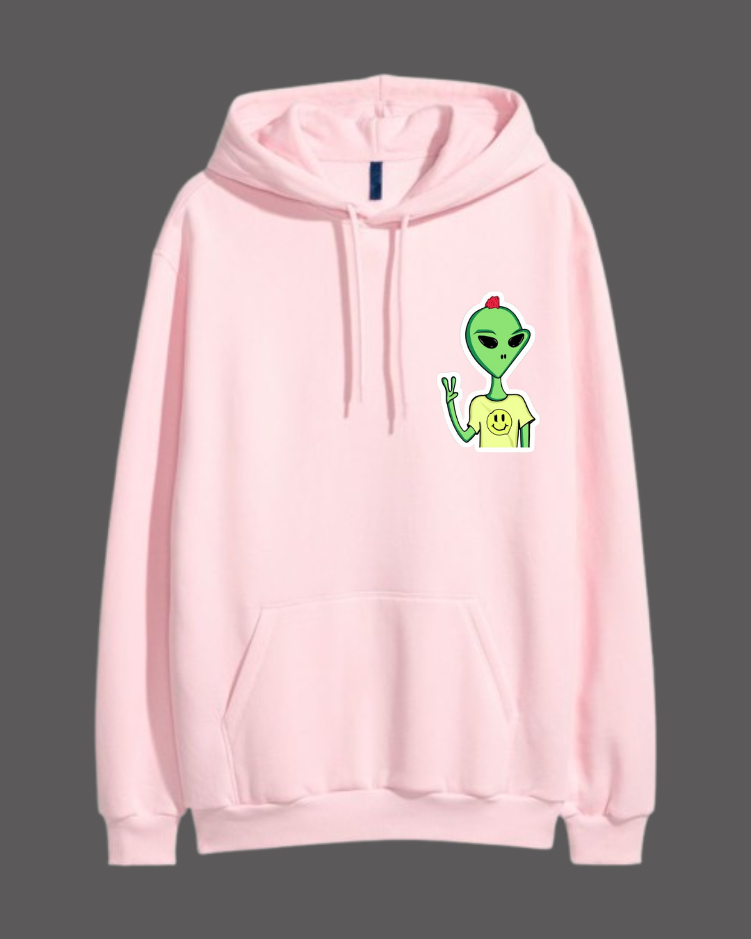 Alien Hoodie - Close Up | Pinky Promise