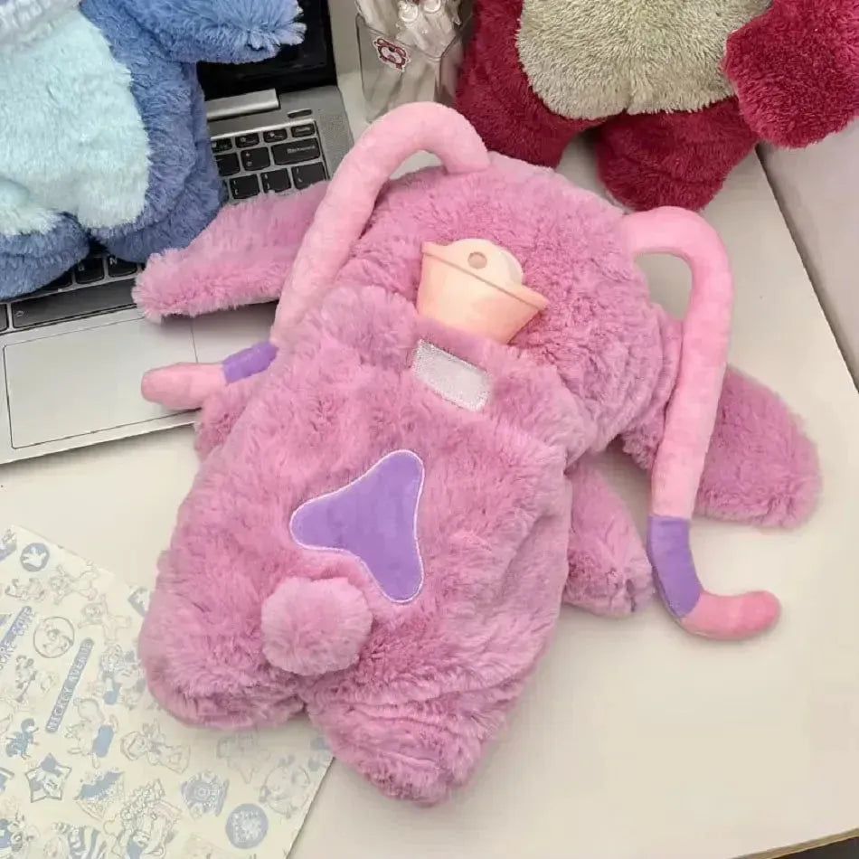 Angel hot water bottle warmer plush - Close Up | Pinky Promise