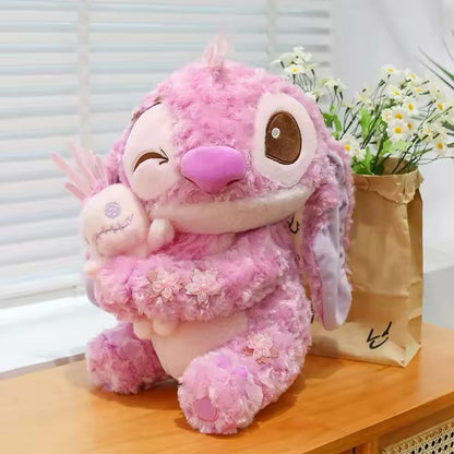 pink stitch ( angel ) plush toy