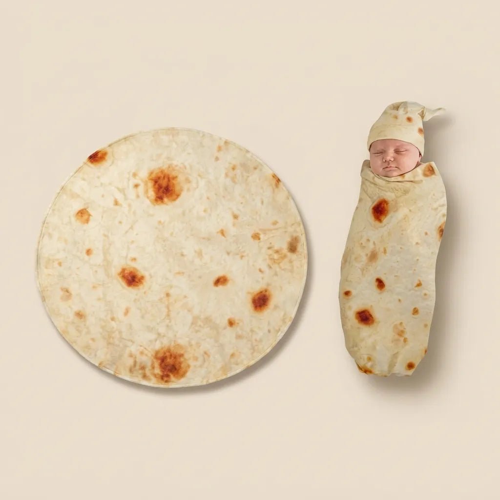 baby mini shawarma blanket - Pinky Promise