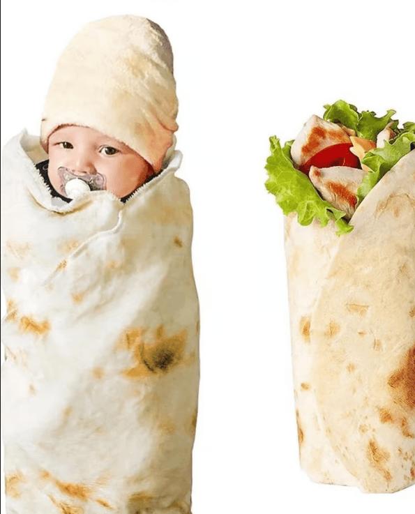 Buy baby mini shawarma blanket at Pinky Promise