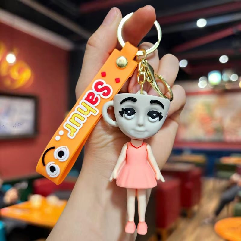Buy ballerina cappuccina keychain at Pinky Promise