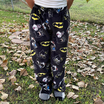 Batman hello kitty pajama pants (winter material)(خامة شتوية) - Close Up | Pinky Promise