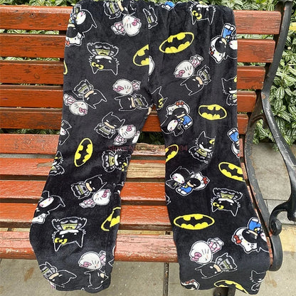Batman hello kitty pajama pants (winter material)(خامة شتوية) - Photo 5 | Pinky Promise