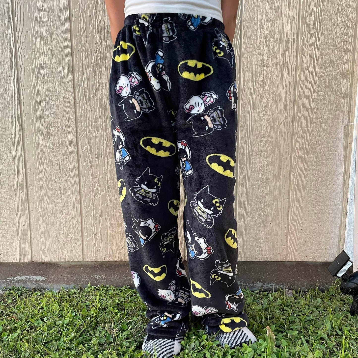 Batman hello kitty pajama pants (winter material)(خامة شتوية) - Photo 6 | Pinky Promise