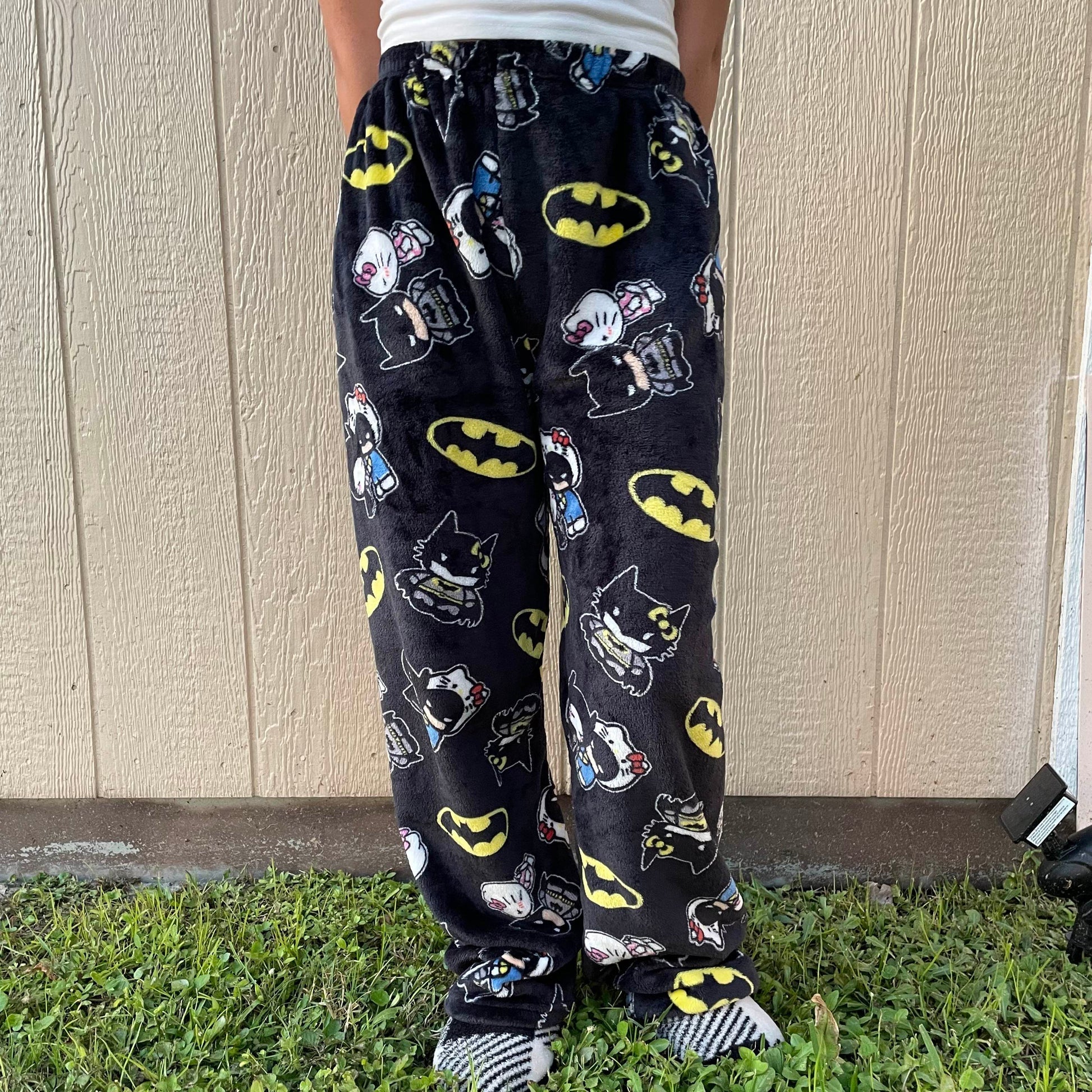 Batman hello kitty pajama pants (winter material)(خامة شتوية) - Photo 6 | Pinky Promise