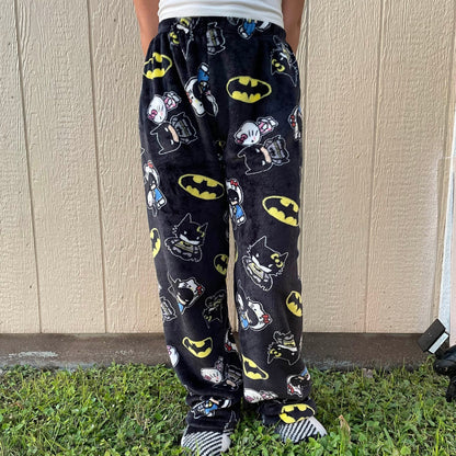 Batman hello kitty pajama pants (winter material)(خامة شتوية) - Photo 6 | Pinky Promise