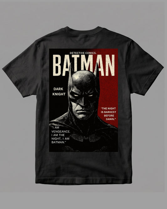 Buy Batman T-shirt - Back design at Pinky Promise