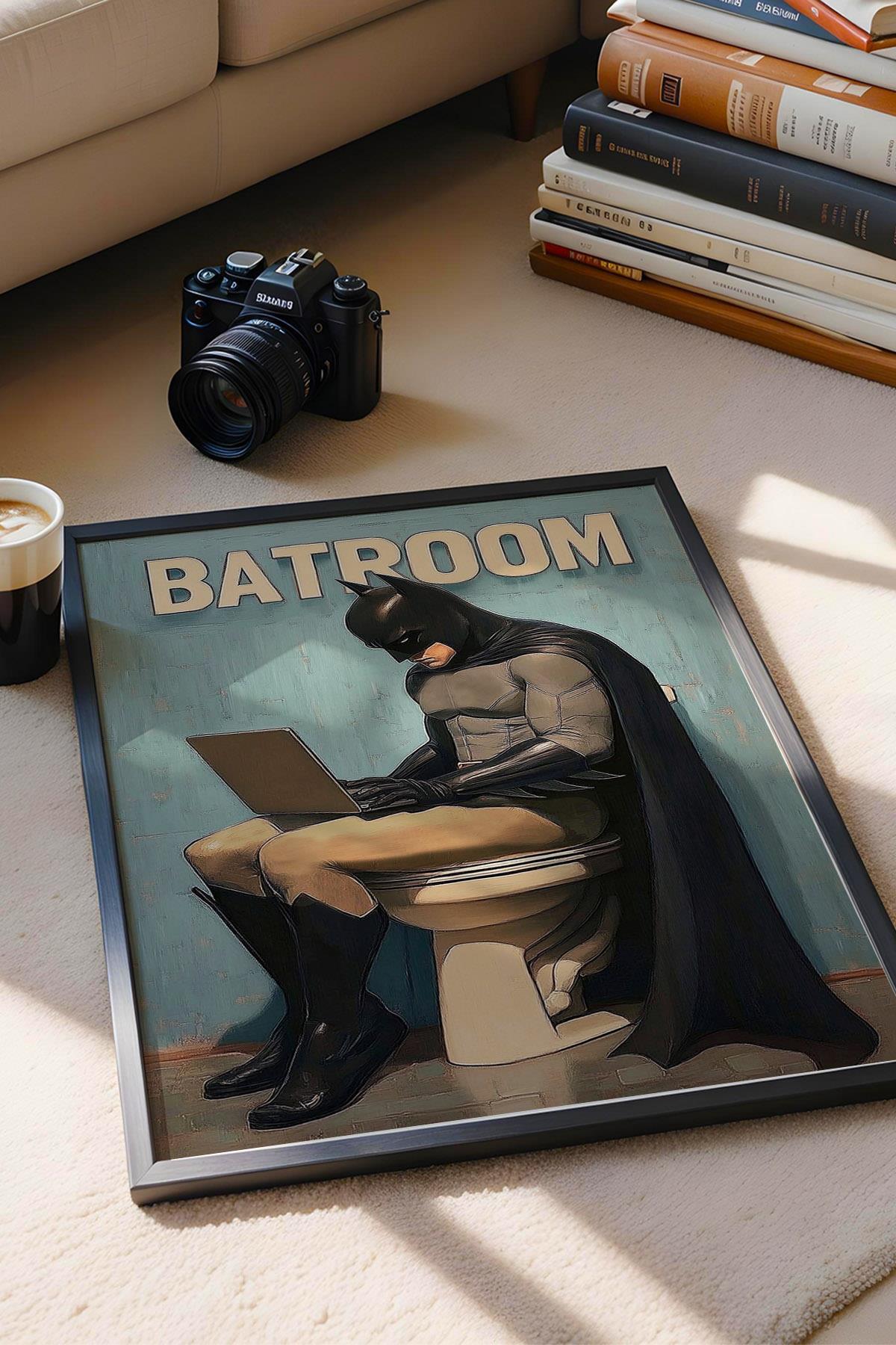 Batroom Frame - batman frame - 45cm x 30cm - Photo 6 | Pinky Promise