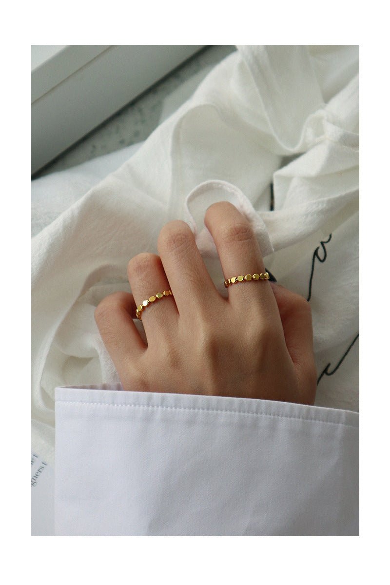 Beaded Dot Eternity Ring - 925 Sterling Silver - Photo 13 | Pinky Promise