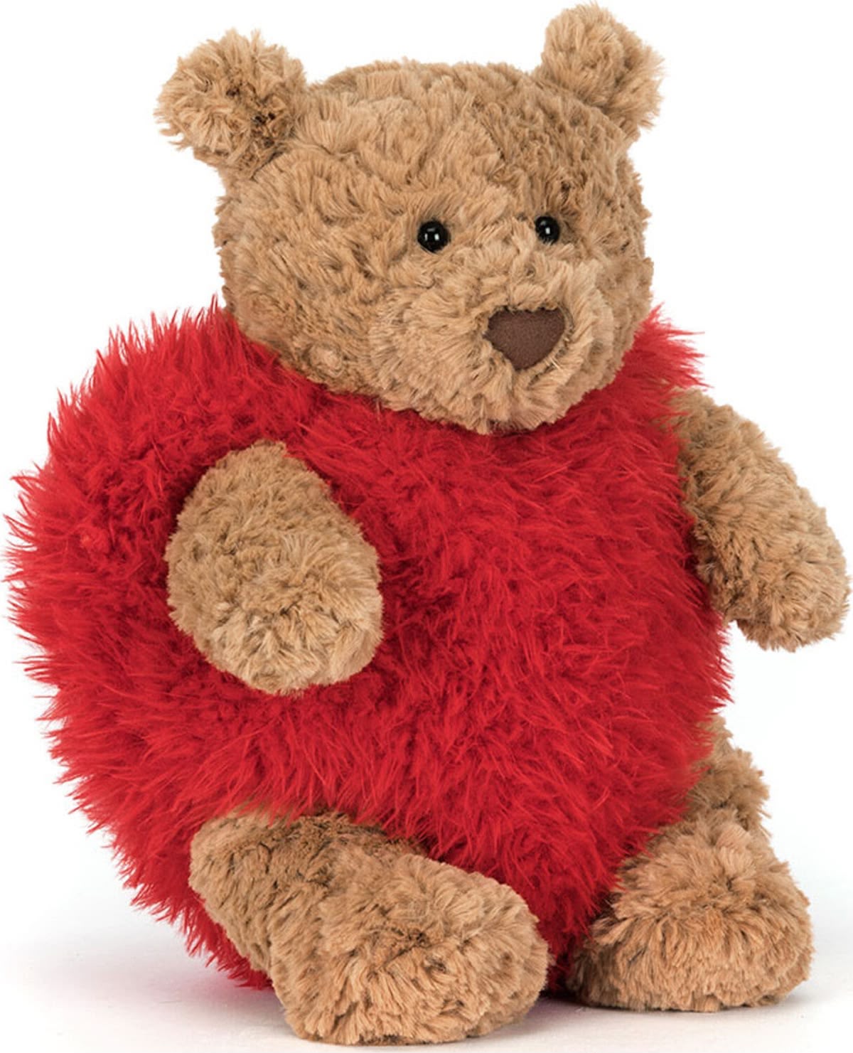 Bear in a heart outfit plush - 26 cm - Close Up | Pinky Promise
