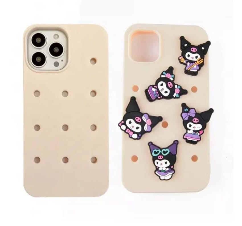 beige charms case | Pinky Promise