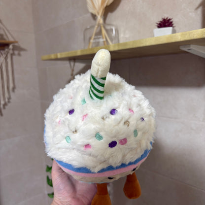 birthday cake plush toy - 25 cm - Close Up | Pinky Promise