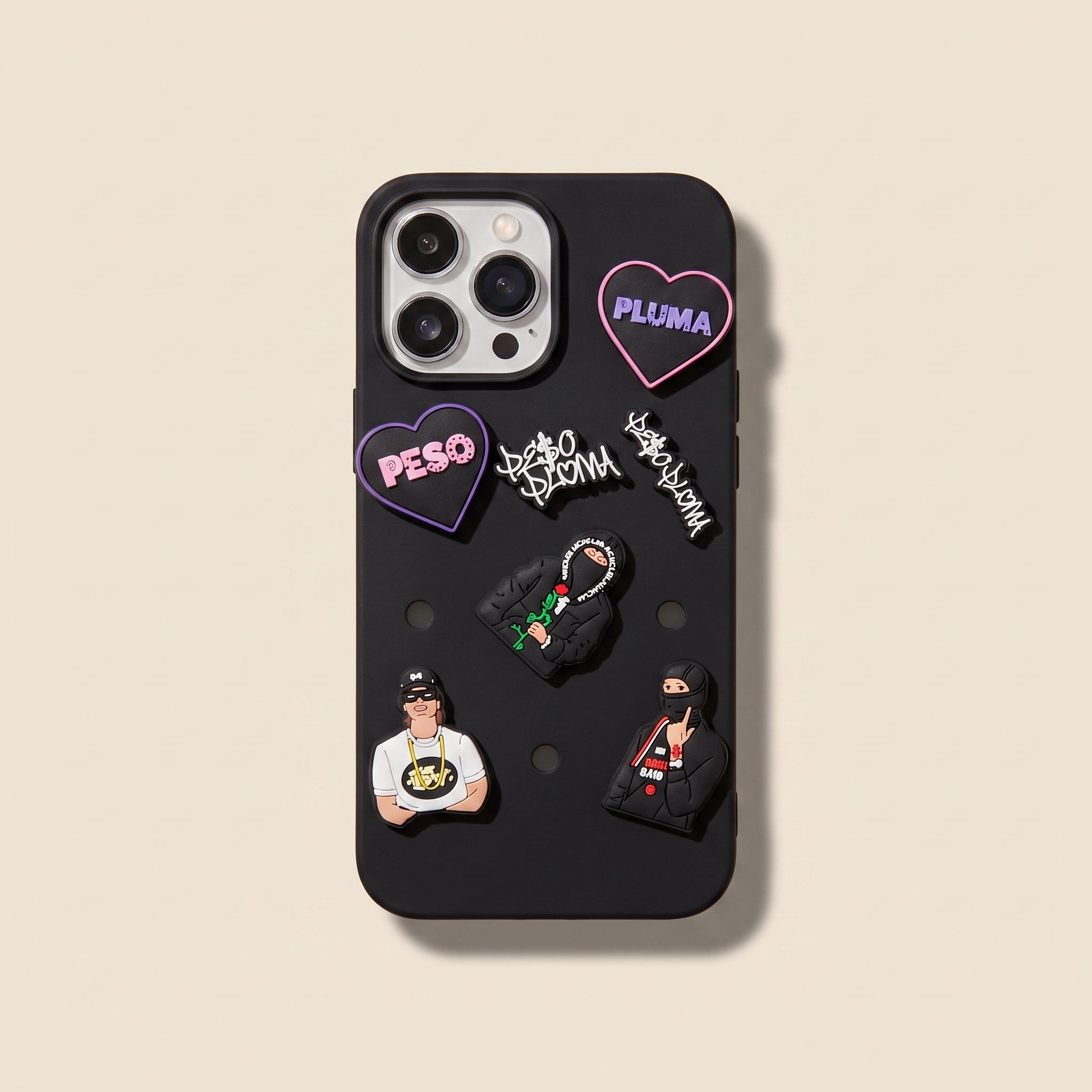 Buy Black charm case at Pinky Promise