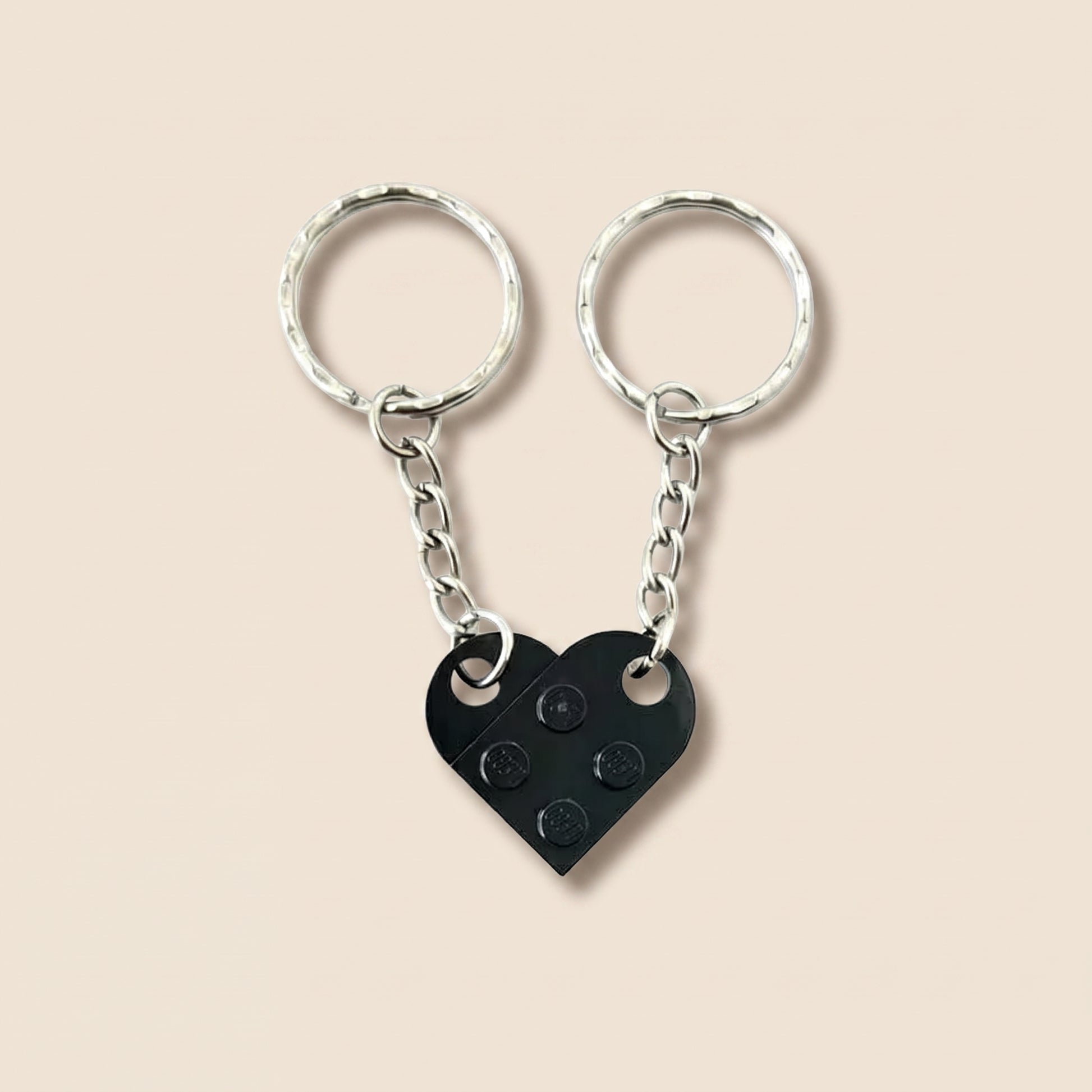 Buy black heart keychains at Pinky Promise