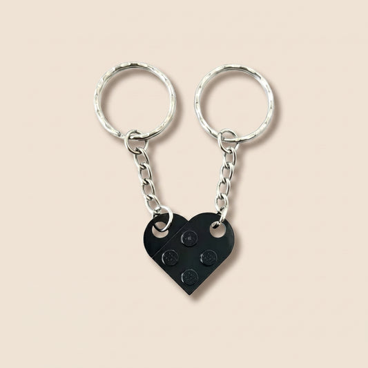Buy black heart keychains at Pinky Promise