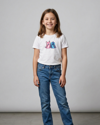 Stitch and Angel tshirt - Kids Sizes