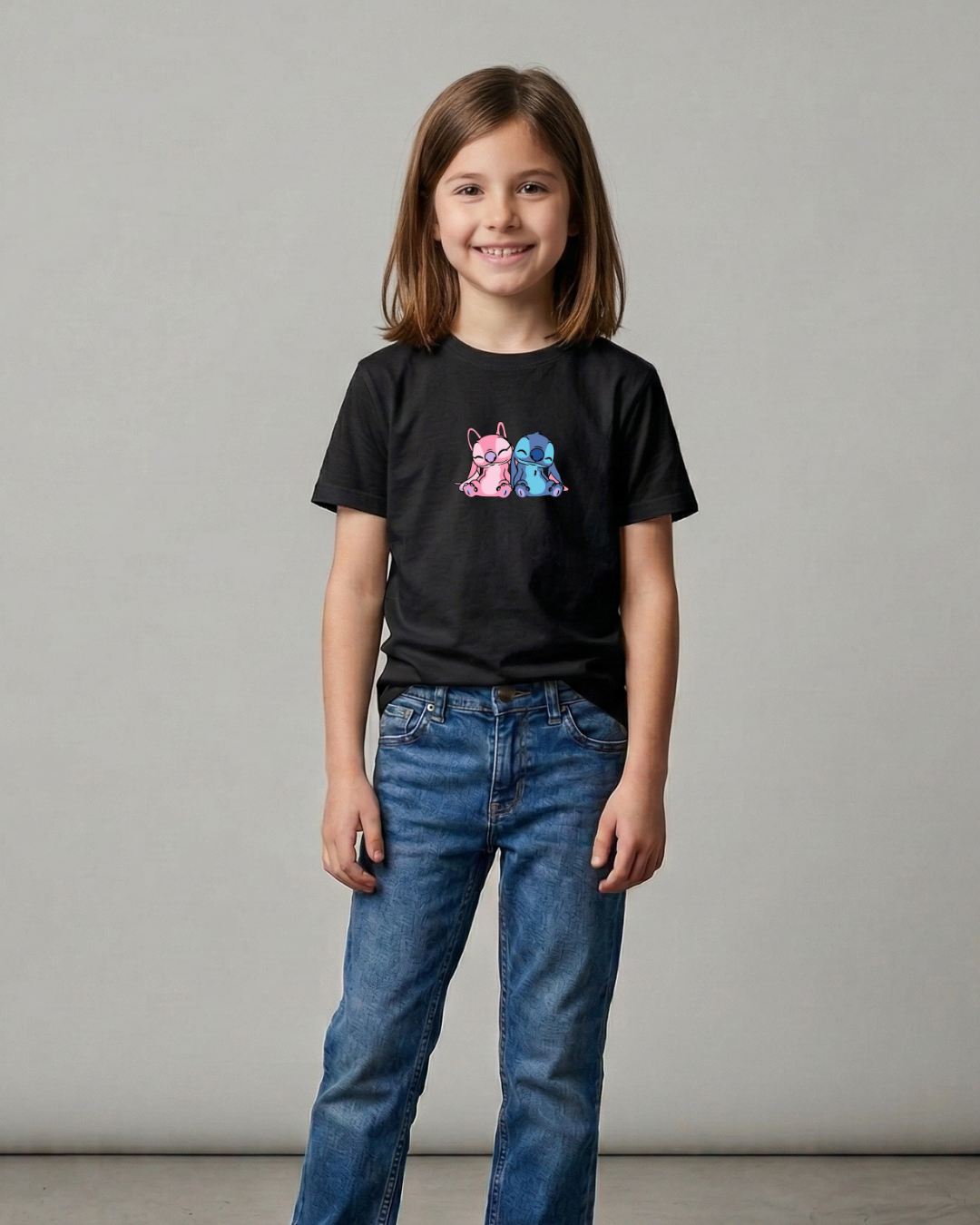 Stitch and Angel tshirt - Kids Sizes