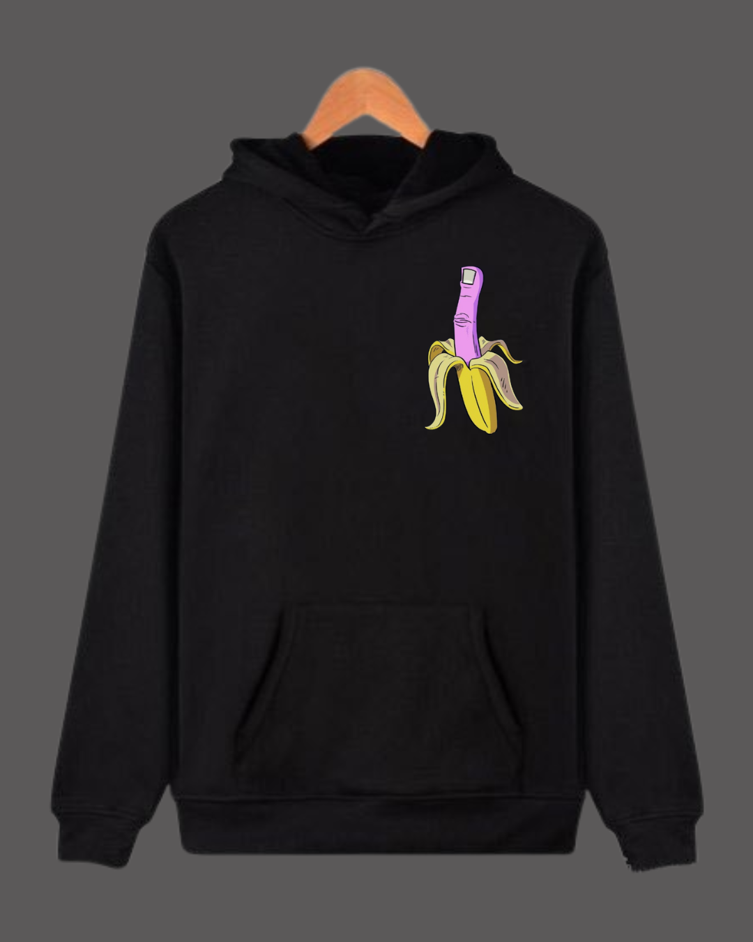 Banana finger hoodie