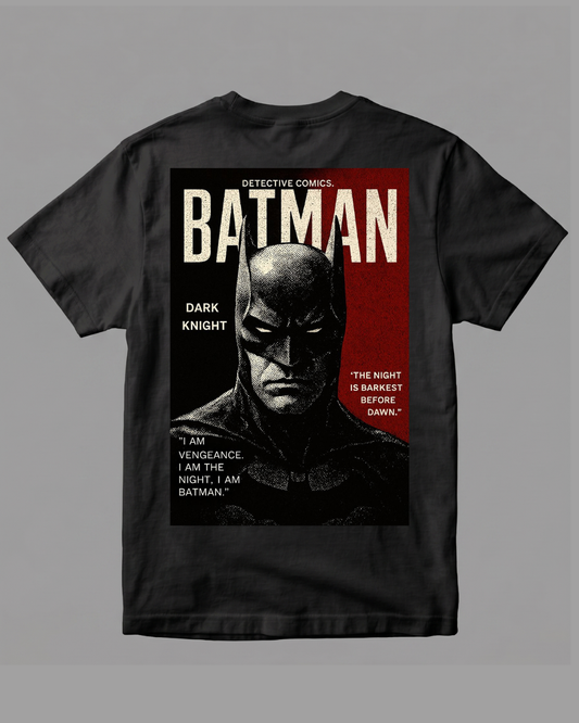 Batman T-shirt - Back design