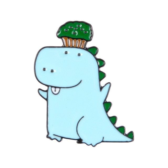 Buy blue dinasour pin at Pinky Promise
