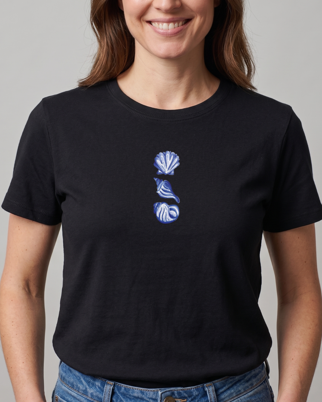 Blue Shells T-shirt - Front and back - Photo 4 | Pinky Promise