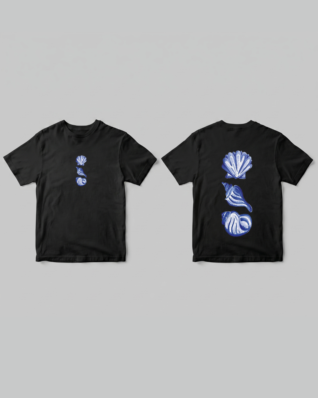 Blue Shells T-shirt - Front and back - Photo 5 | Pinky Promise