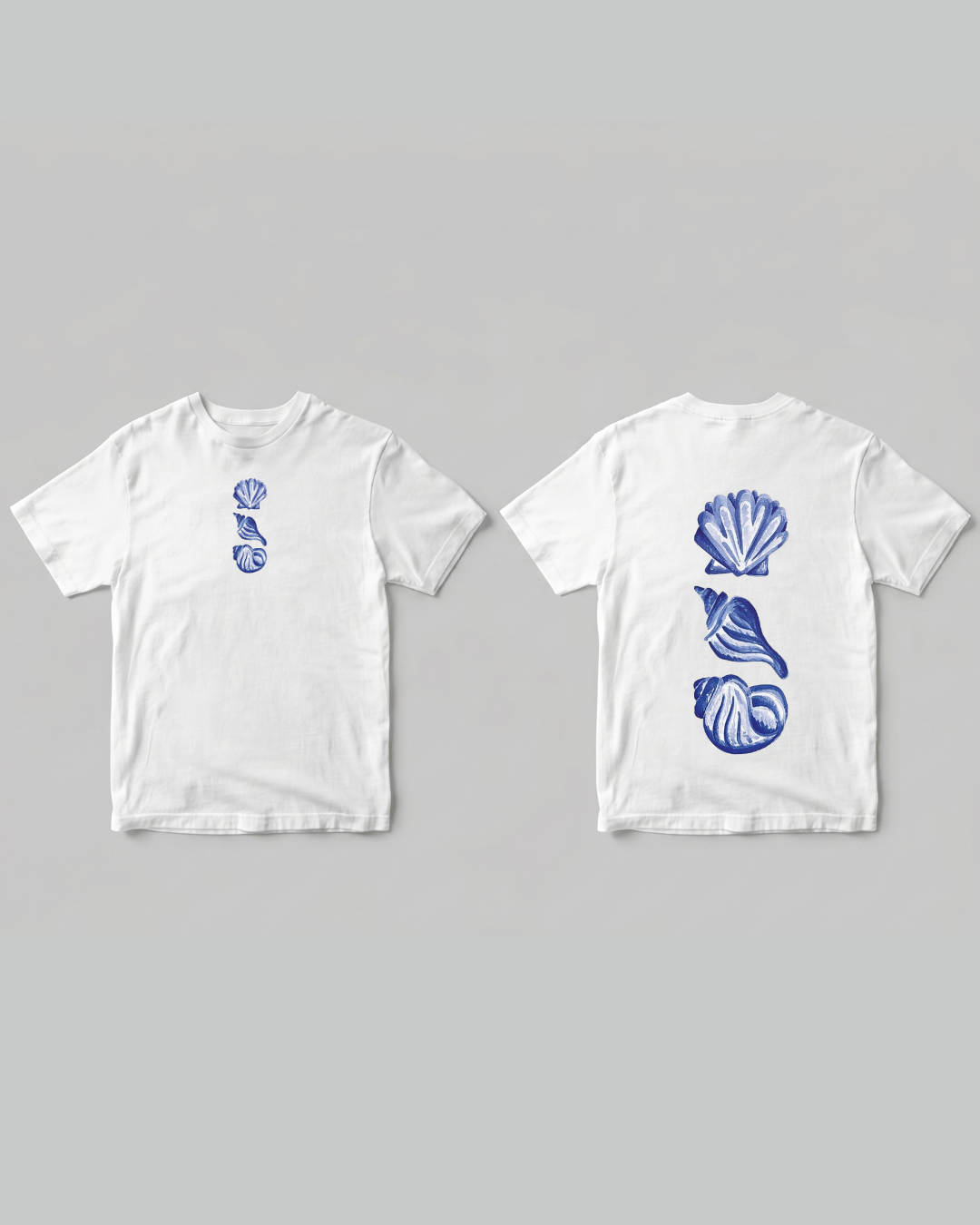 Blue Shells T-shirt - Front and back - Photo 6 | Pinky Promise