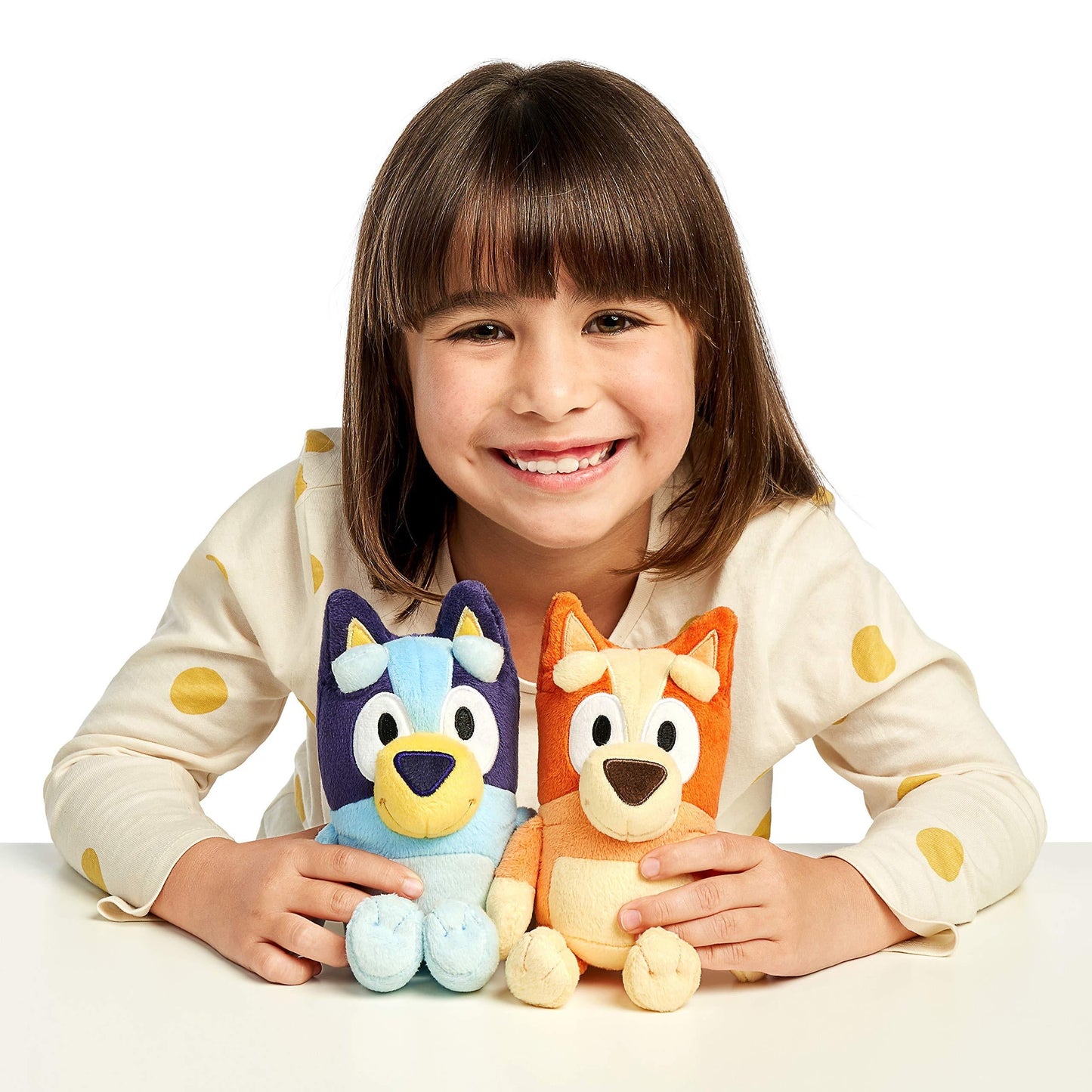 Bluey and Bingo Plush - 20 cm - Close Up | Pinky Promise