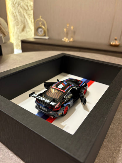 BMW M8 GTE – 3D Framed Diecast Wall Art - 32cm x 23cm - Photo 6 | Pinky Promise