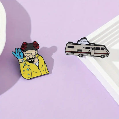 Breaking bad Enamel Pin - Close Up | Pinky Promise