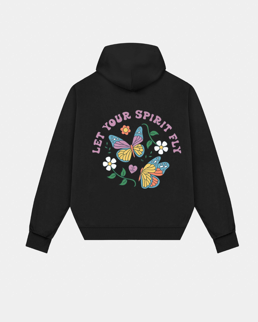 Butterfly hoodie - Back + front print - Photo 4 | Pinky Promise