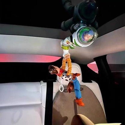 buzz lightyear and woody hang toy - Close Up | Pinky Promise