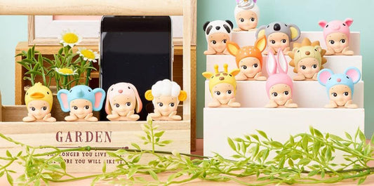 babies in animal costumes figures - hippers - blind box